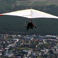 ハンググライダー　忍野スカイスポーツ倶楽部