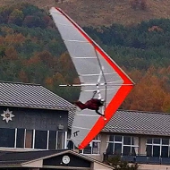 ハンググライダー　忍野スカイスポーツ倶楽部
